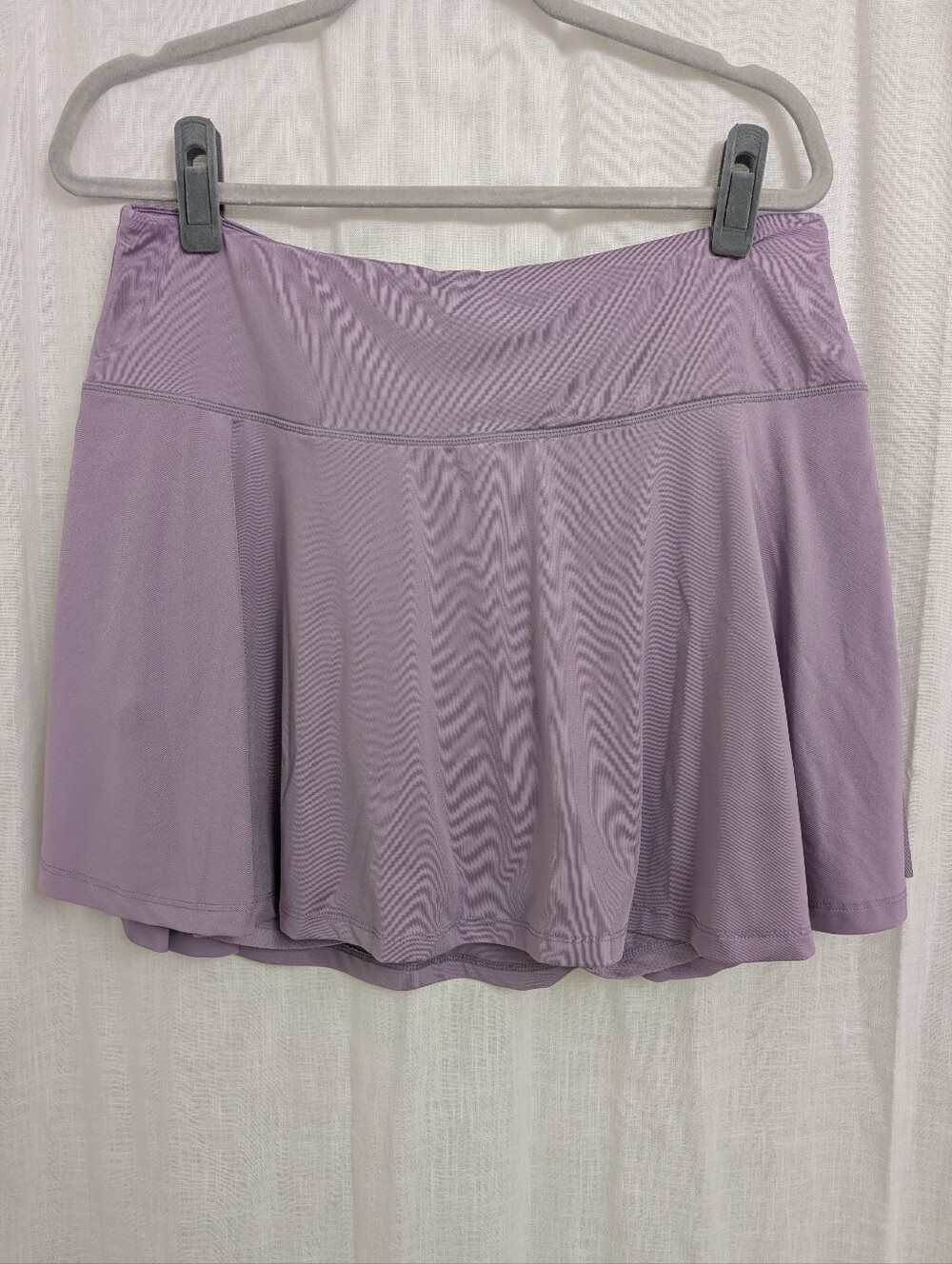 Womens Lavender Athletic Skort XXL Active Tennis Golf Skirt With Shorts